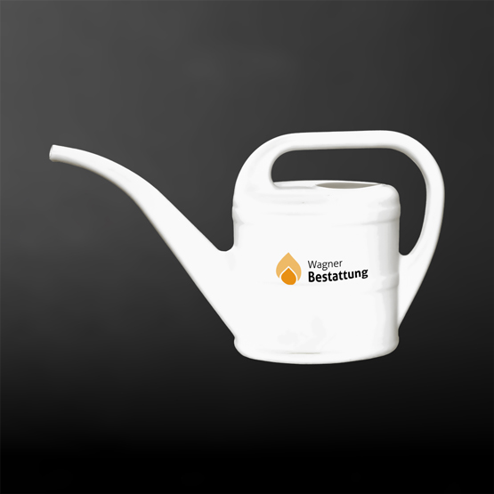 Giesskanne einfärbig bedruckt 10 Liter, verschiedene Farben