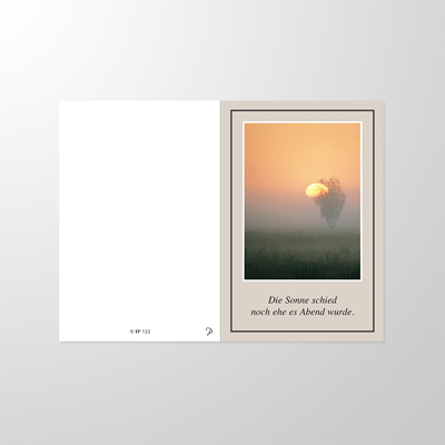 EP122P | Sterbebilder | Sonnenuntergang | Papyrello