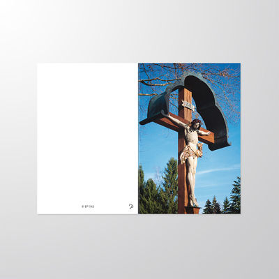 EP143P | Sterbebilder | Kreuz | Papyrello